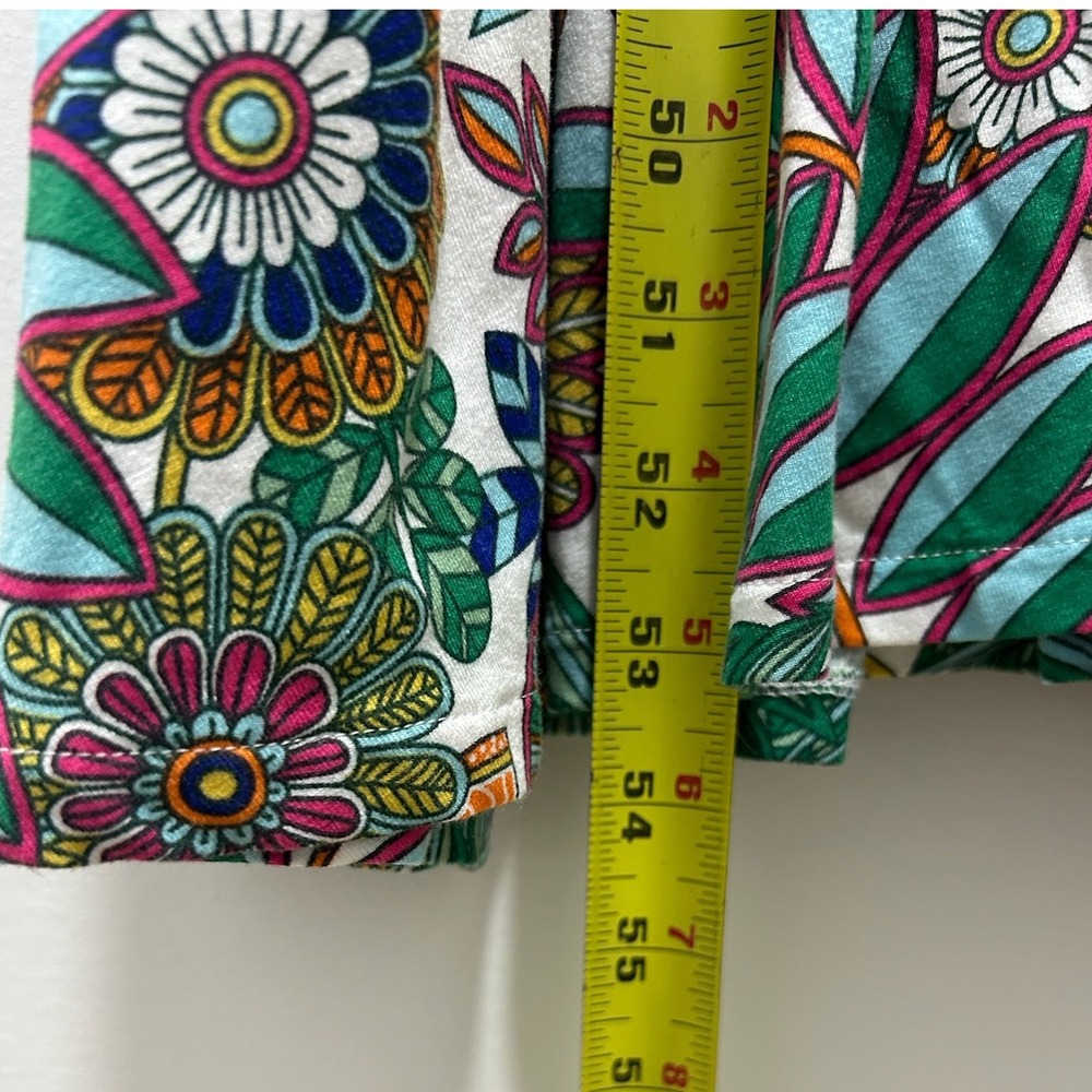 Boden Women Green Tropical Fruit Print Lenzing Ecovero Wrap Maxi Dress 4R Resort - Picture 7 of 11